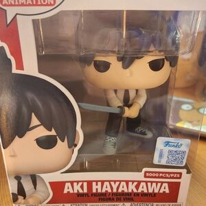 Funko Pop Aki Hayakawa with Sword - Black and White